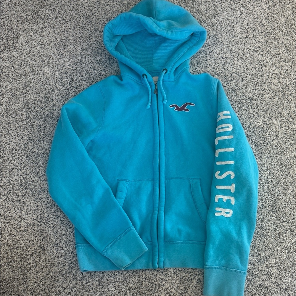 Hollister Blue, Pink & White Men's Zip Hoodies - 3-Pack - Picture 9 of 10